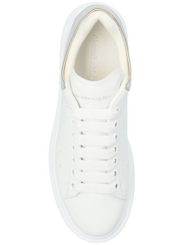 Silver Tab Low Top Sneakers White - ALEXANDER MCQUEEN - BALAAN 7