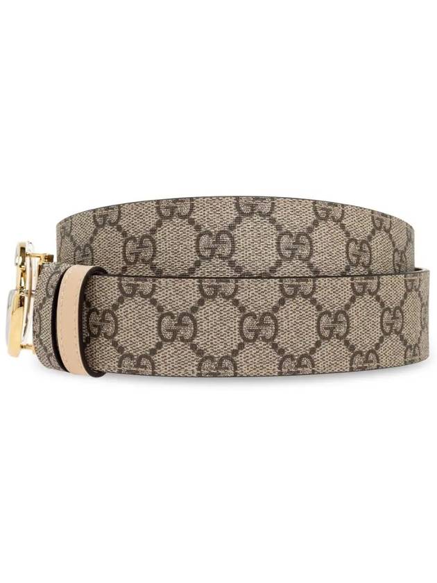 GG Marmont Reversible Leather Belt Beige - GUCCI - BALAAN 5