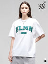 EL arch logo overfit short sleeve t-shirt white - ELIMENO - BALAAN 2