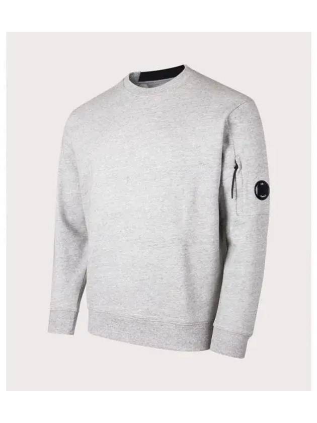 Diagonal Raised Fleece Lens Sweatshirt Grey - CP COMPANY - BALAAN 2