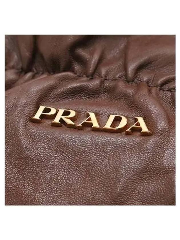 gold shoulder bag - PRADA - BALAAN 5