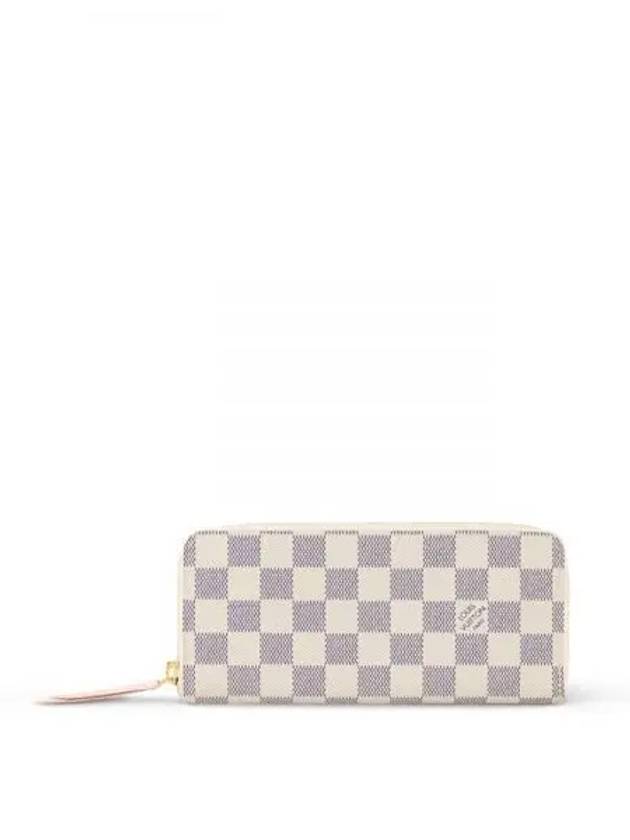 Clemence Damier Azur Long Wallet Beige - LOUIS VUITTON - BALAAN 2