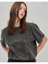 Together Pigment T-Shirt Charcoal - TAILOR STUDIO - BALAAN 2