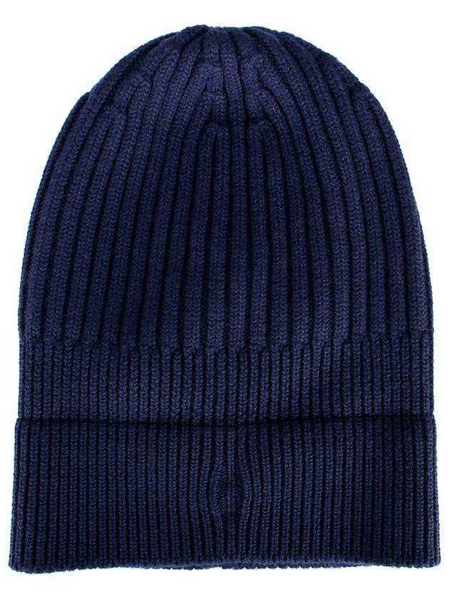 Grenoble Logo Wool Beanie 3B00010 04761 778 - MONCLER - BALAAN 4