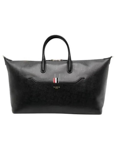 Pebble Grain Medium Duffel Bag Black - THOM BROWNE - BALAAN 2