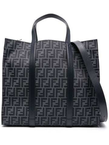 Fendi Ff-Jacquard Shopper Bags - FENDI - BALAAN 1