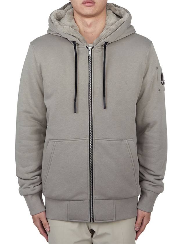 Classic Bunny Zip Up Hoodie Grey - MOOSE KNUCKLES - BALAAN 2