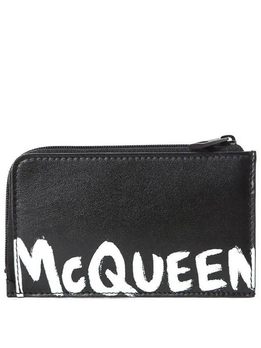 Zipper Money Pouch 6003901NT1B1070 - ALEXANDER MCQUEEN - BALAAN.