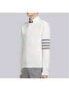 4 Bar Armband Milano Stitch Knit Top White - THOM BROWNE - BALAAN 3