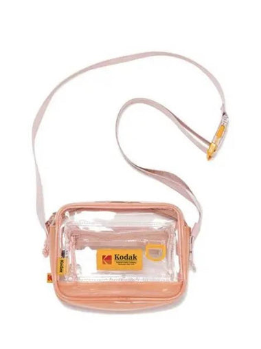 KODAK Apparel Clear Mini Cross Bag PINK - KODO - BALAAN 1