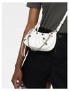 Le Cagole Chain Mini Shoulder Bag White - BALENCIAGA - BALAAN 9