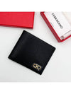 Gancini Half Wallet Black - SALVATORE FERRAGAMO - BALAAN 2