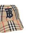 Monogram Motif Vintage Check Cotton Baseball Cap Archive Beige - BURBERRY - BALAAN 5