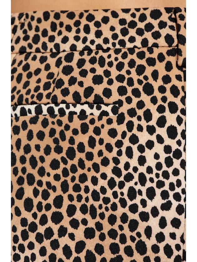 Michael Michael Kors Animal Print Skirt, Women's, Beige - MICHAEL KORS - BALAAN 5