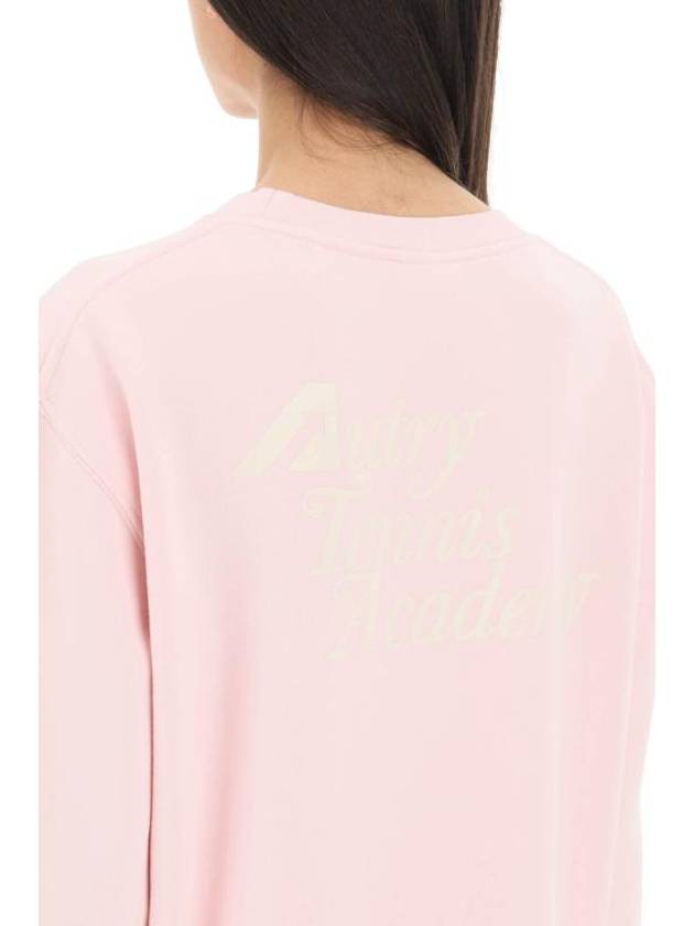 Women's Tennis Academy Sweatshirt Pink - AUTRY - BALAAN 5