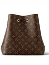 Monogram Neonoe Bucket Bag Brown Black - LOUIS VUITTON - BALAAN 5