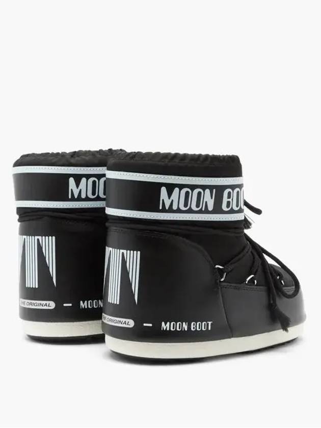 Icon Rubber Sole Grab Snow Boots Black - MOON BOOT - BALAAN 3
