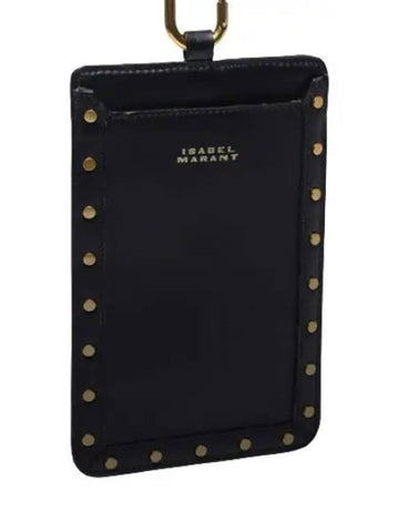 Phone holder pouch card wallet - ISABEL MARANT - BALAAN 1