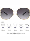 Eyewear Round Sunglasses Gold - GUCCI - BALAAN 7