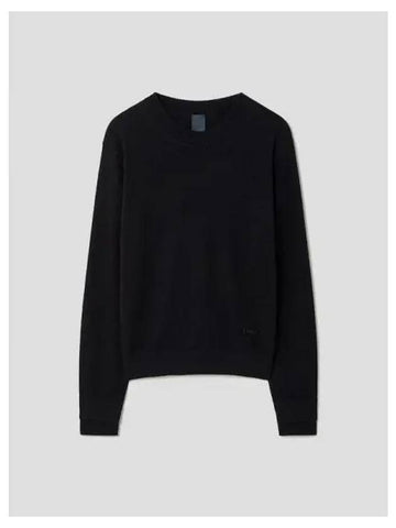 Wool Cash Basic Round Neck Pullover Knit Black Domestic Product GM0024052804837 - JUUN.J - BALAAN 1