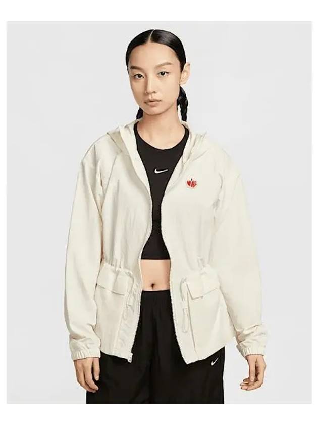 Sportswear Woven Hooded Jacket White - NIKE - BALAAN 2