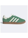 Gazelle 85 Suede Low Top Sneakers Preloved Green - ADIDAS - BALAAN 1