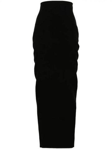 Rick Owens Dirt Pillar Long Skirt - RICK OWENS - BALAAN 1