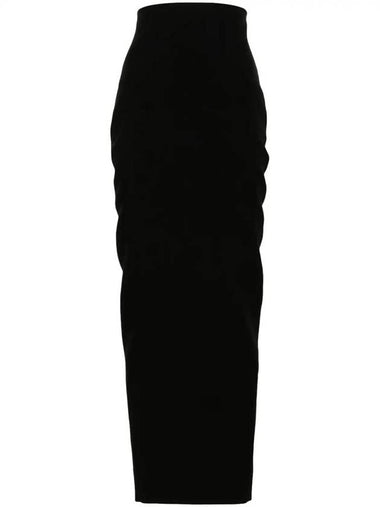 Rick Owens Dirt Pillar Long Skirt - RICK OWENS - BALAAN 1