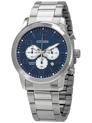 Citizen Chronograph Quartz Blue Dial Men's Watch AN8050-51M - CITIZEN - BALAAN 1