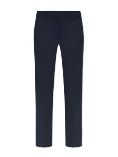 Women's Good Wool Treeca Crop Pants Navy - THEORY - BALAAN 2