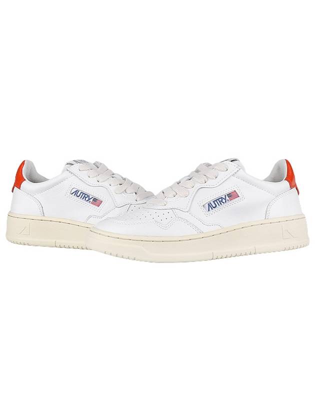 Medalist Orange Tab Low Top Sneakers White - AUTRY - BALAAN 2