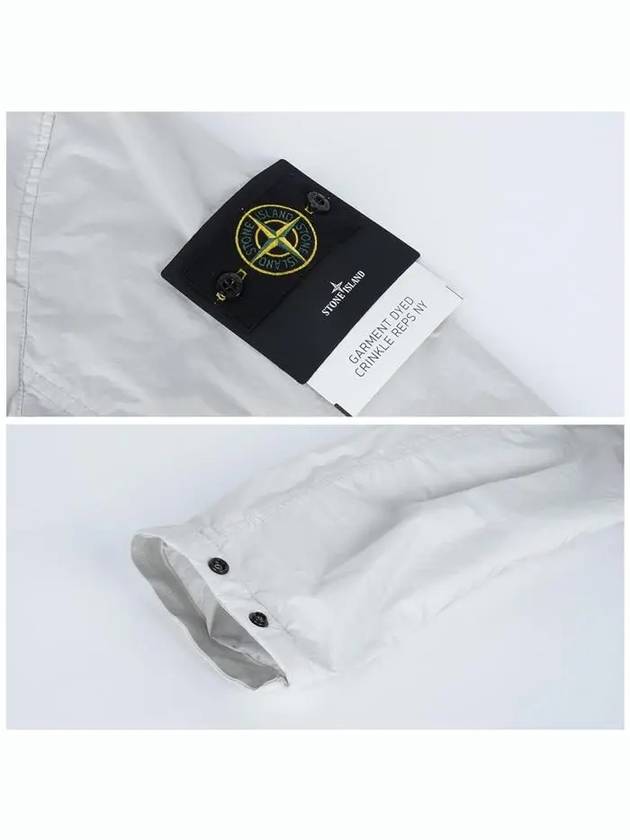 Crinkle Reps R NY Hooded Jacket Sky Blue - STONE ISLAND - BALAAN 7