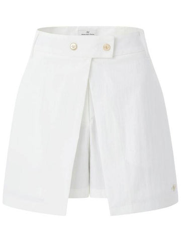 WRAP SKIRT SHORTSOFF WHITE - AOW - BALAAN 1