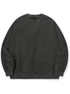 950g pigment garment cut sweatshirt smoke black - CPGN STUDIO - BALAAN 2