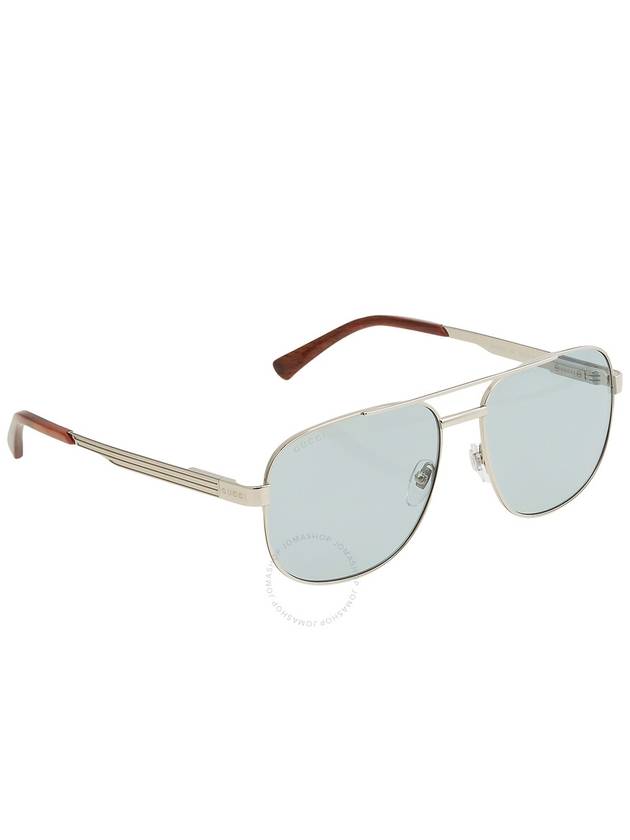 Eyewear Aviator Sunglasses Blue - GUCCI - BALAAN 3