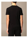 Skull Skull Printing Short Sleeve T-Shirt Black - ALEXANDER MCQUEEN - BALAAN 4