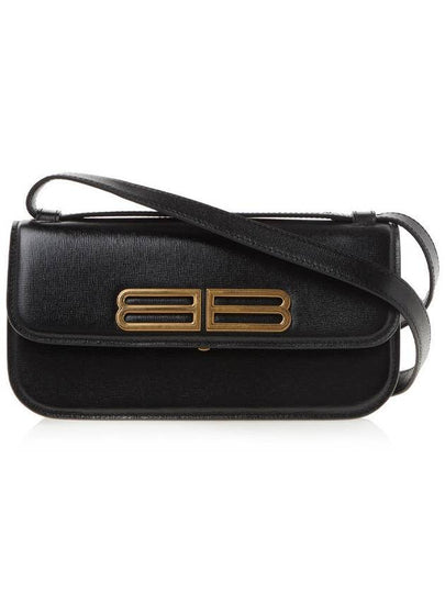 BB Logo Gossip Small Shoulder Bag Black - BALENCIAGA - BALAAN 2