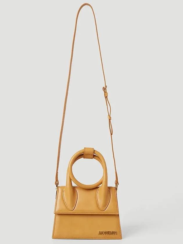 Jacquemus Chiquito Le Chiquito Nord Strap Leather Moyen Tote Bag Beige - JACQUEMUS - BALAAN 4