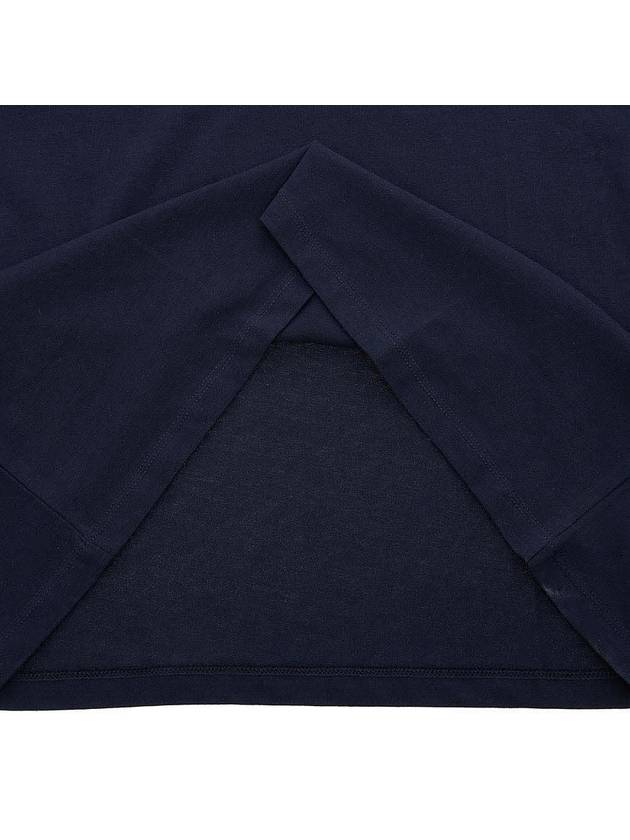 VPC Logo Organic Cotton Short Sleeve T-Shirt Navy - A.P.C. - BALAAN 9