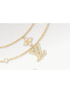 Lady LV Necklace Gold - LOUIS VUITTON - BALAAN 3