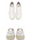 Medalist Goatskin Low Top Sneakers White - AUTRY - BALAAN 6