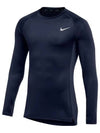 Pro Tight Long Sleeve T-Shirt Navy - NIKE - BALAAN 2