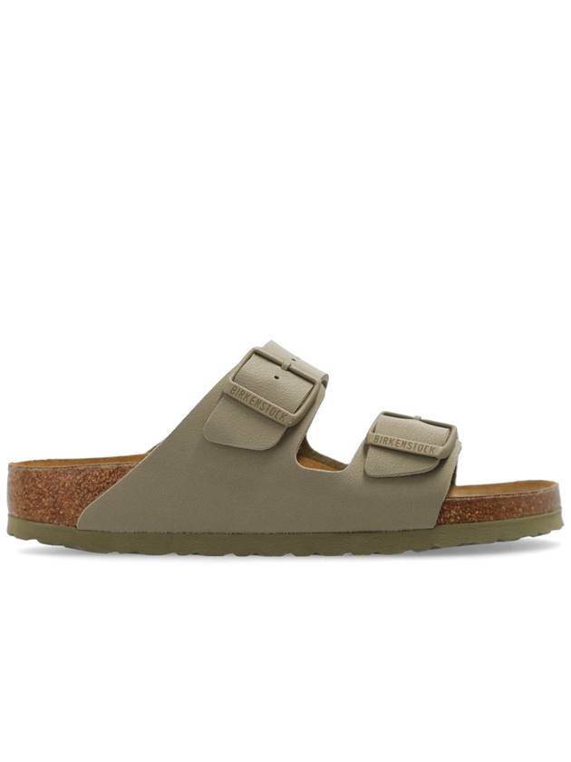 Arizona Big Buckle Slippers Beige - BIRKENSTOCK - BALAAN 2