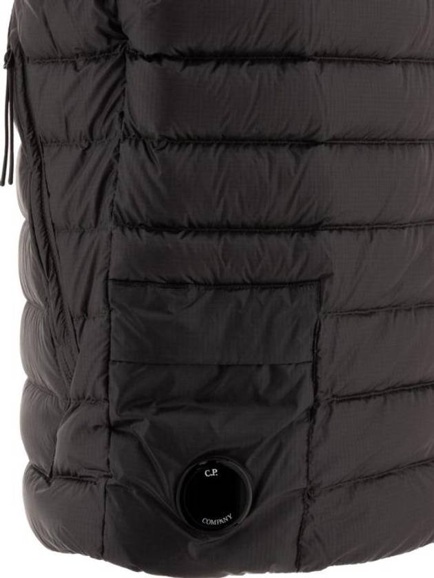 D.D. Shell Lens Down Vest Black - CP COMPANY - BALAAN 4