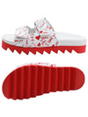 10055LV Love White Jinping Slippers - JOSHUA SANDERS - BALAAN 7