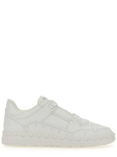 Freedots Calfskin Low Top Sneakers White - VALENTINO - BALAAN 2