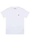 ORB Logo Cotton Short Sleeve T-Shirt White - VIVIENNE WESTWOOD - BALAAN 2