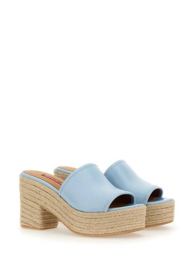 Sandals 32143797 0332 BABY BLUE - MOSCHINO - BALAAN 1