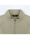 Drew Half Zip Up High Neck Sweatshirt DM41LT31BEIGE - DRUH GOLF - BALAAN 3