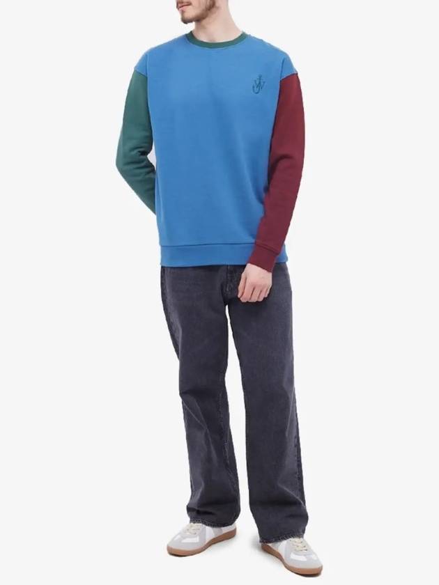 Colour Block Sweatshirt Blue - JW ANDERSON - BALAAN 4